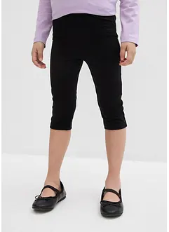 Leggings a pinocchietto in misto cotone elasticizzato (pacco da 2), bonprix