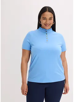 Maglia in cotone con ruches, bonprix