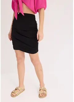 Minigonna con arricciature, bonprix