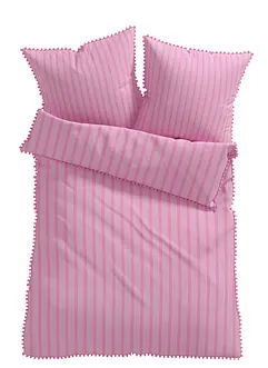 Biancheria da letto con pompon, bonprix