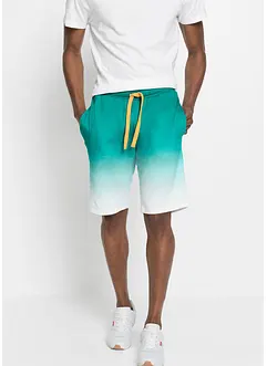 Bermuda in felpa con colori sfumati, bonprix