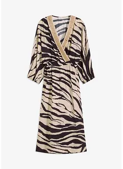 Abito midi in misto viscosa fluente, bonprix