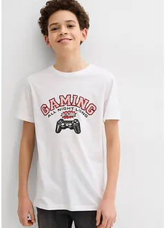 T-shirt in puro cotone biologico (pacco da 2), bonprix