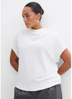 Maglia in crêpe operato, bonprix