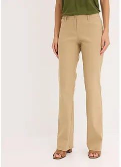Pantaloni elasticizzati bootcut, bonprix