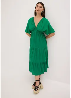 Abito midi in viscosa fluente, bonprix