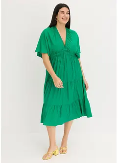 Abito midi in viscosa fluente, bonprix