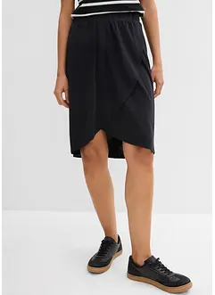 Gonna fluente in jersey misto viscosa, bonprix