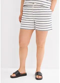 Shorts in felpa di misto cotone, bonprix