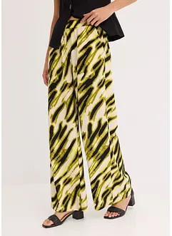 Pantaloni in jersey a trama operata, bonprix
