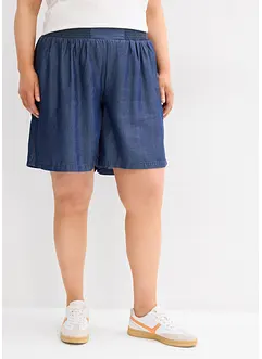 Shorts con elastico arricciato in vita, bonprix