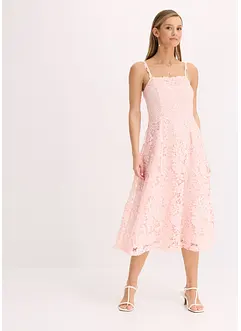 Abito in pizzo con spalline decorate, bonprix