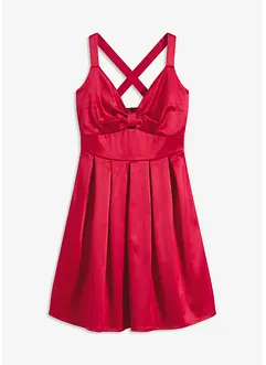 Miniabito in satin lucido, bonprix