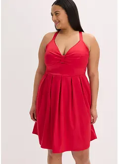Miniabito in satin lucido, bonprix