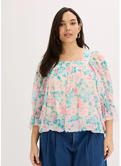 Blusa con fondo a palloncino, bonprix
