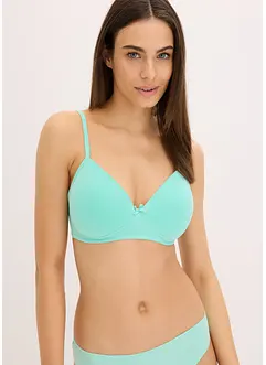 Reggiseno senza ferretto con coppe preformate e cotone biologico (pacco da 3), bonprix