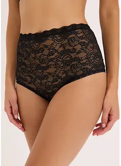 Slip a vita alta in pizzo (pacco da 3), bonprix