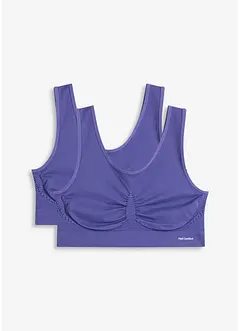 Reggiseno bustier senza cuciture Feel Comfort (pacco da 2), bonprix