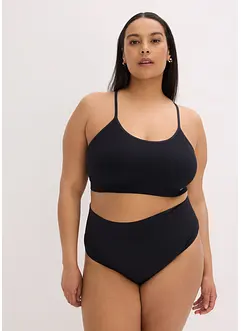 Bustier feel comfort senza cuciture con spalline incrociate dietro, bonprix