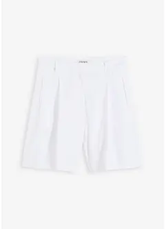 Shorts in misto lino leggero, bonprix