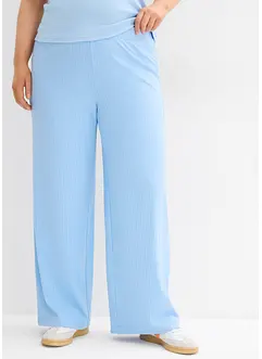 Pantaloni a palazzo con cinta comoda, bonprix