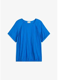 Blusa a maniche corte in misto viscosa morbido, bonprix