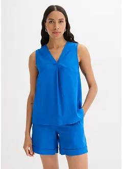 Top in misto lino fresco, bonprix