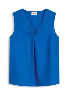 Top in misto lino fresco, bonprix