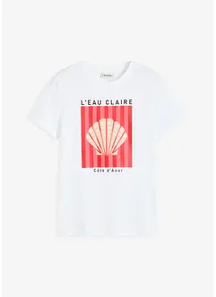 T-shirt in puro cotone, bonprix