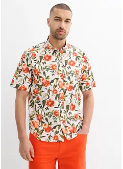Camicia a maniche corte in puro cotone, bonprix