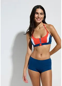 Bikini all'americana con zip (set 2 pezzi), bonprix