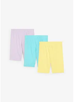 Ciclisti (pacco da 3) in misto cotone elasticizzato, bonprix