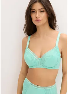 Reggiseno con ferretto e pizzo delicato, bonprix