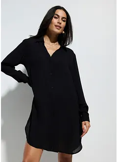 Blusa da mare lunga in viscosa fluente, bonprix