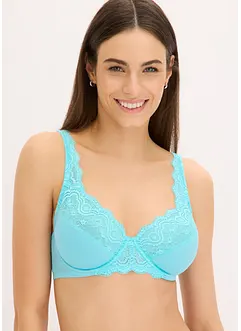 Reggiseno con ferretto e pizzo delicato (pacco da 2), bonprix