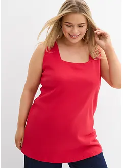 Top lungo in puro cotone, bonprix