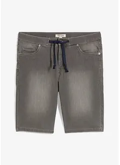 Bermuda di jeans in felpa con taglio comfort, regular fit, bonprix