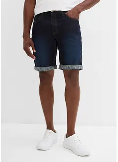 Bermuda di jeans elasticizzati, regular fit, bonprix