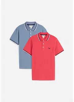 Polo in piquet di puro cotone (pacco da 2), bonprix