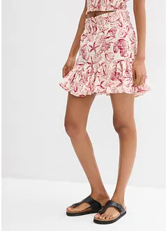Minigonna in puro cotone, bonprix
