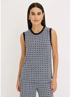 Top con motivo in stile minimalista, bonprix