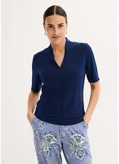 Maglia con collo a calice, bonprix