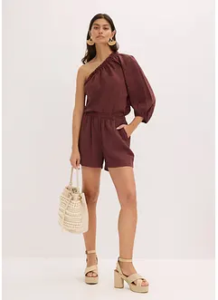 Shorts in misto lino, bonprix