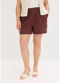 Shorts in misto lino, bonprix