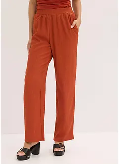 Pantaloni in jersey crêpe, bonprix