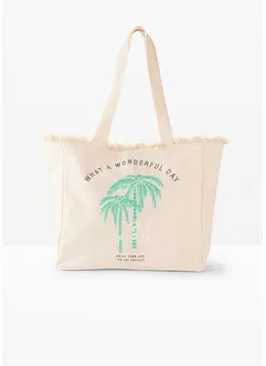 Borsa shopper in tela, bonprix