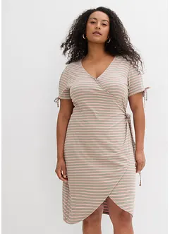 Abito a portafoglio in morbido mix di viscosa ed elastan, bonprix