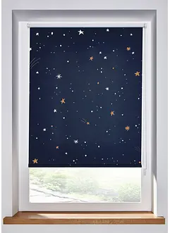 Tenda a rullo oscurante con stampa a stelle, bonprix