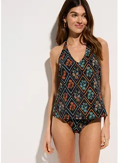 Tankini all'americana con scollo a V (set 2 pezzi), bonprix
