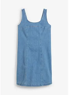 Abito di jeans in cotone biologico elasticizzato, bonprix